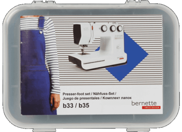 bernette Presser-foot kit (10 pcs) b33/b35
