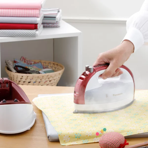 Panasonic Cordless Advanced Ceramic Quilting Iron Red - Image 6