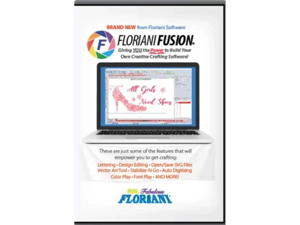 Floriani FFS Fusion Embroidery and Auto Digitizing Software for All Machines