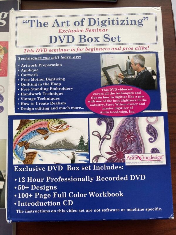 Anita Goodesign - Art of Digitizing DVD (Box Set & Workbook)