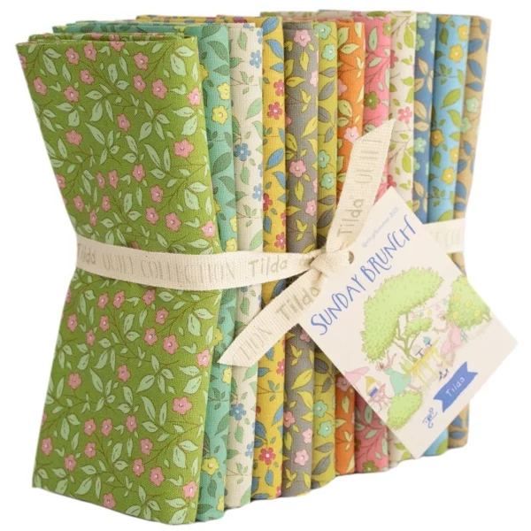Tilda Sunday Brunch Fat Quarter 20x22" Tipsy